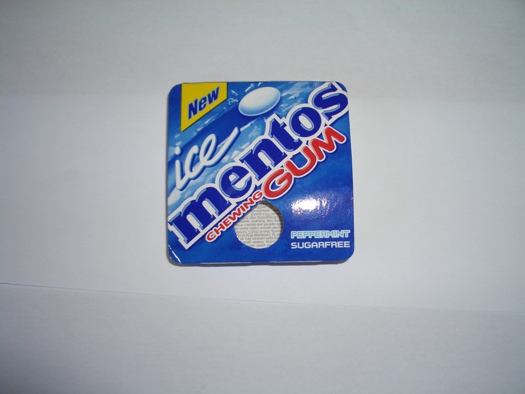 Ice mentos gum