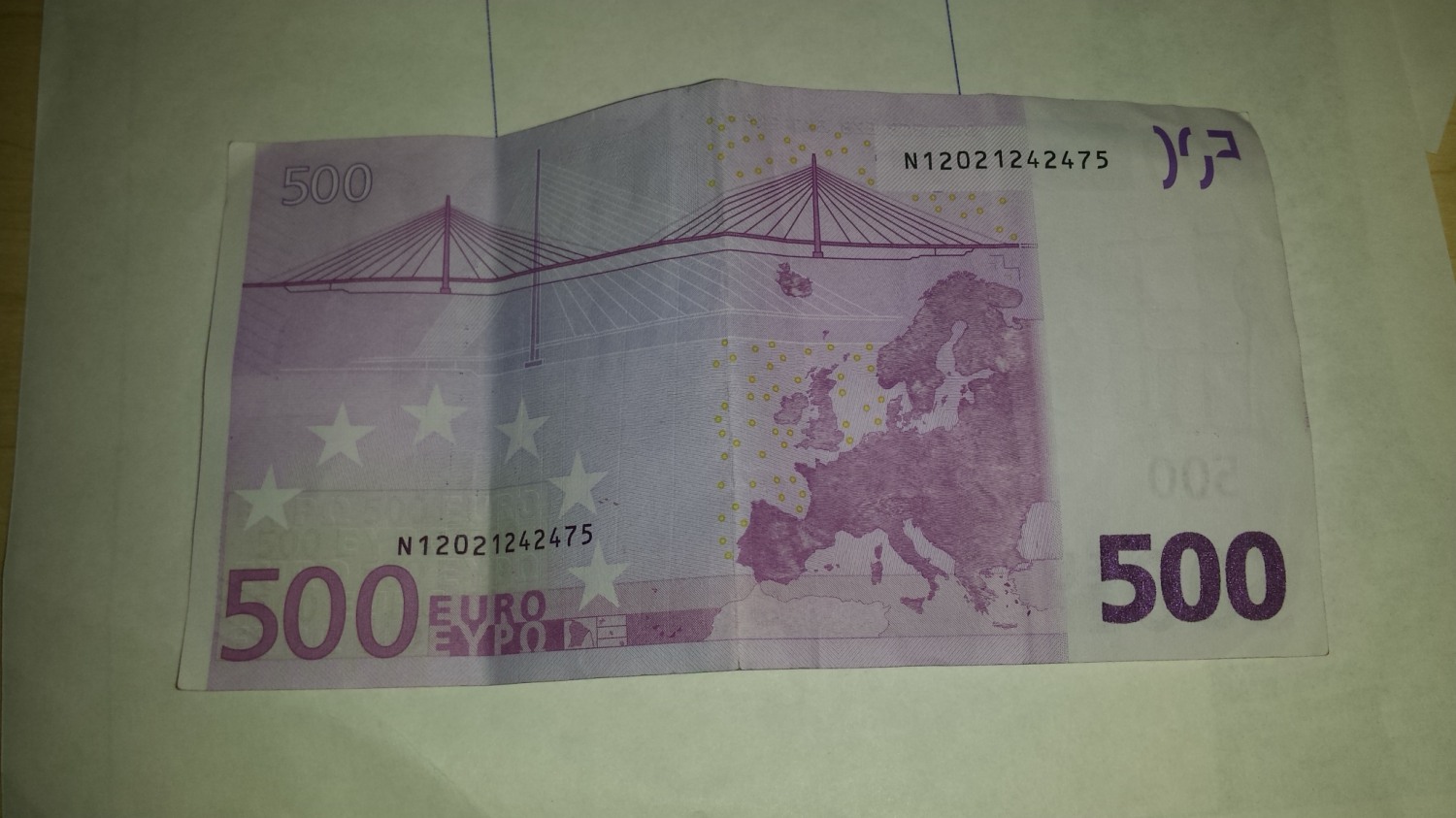 500 eurų kupiūra